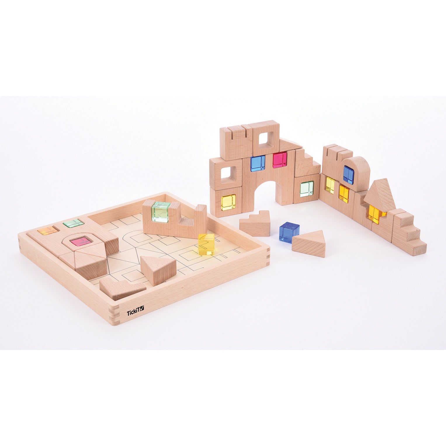 Gem Building Blocks 40Pce