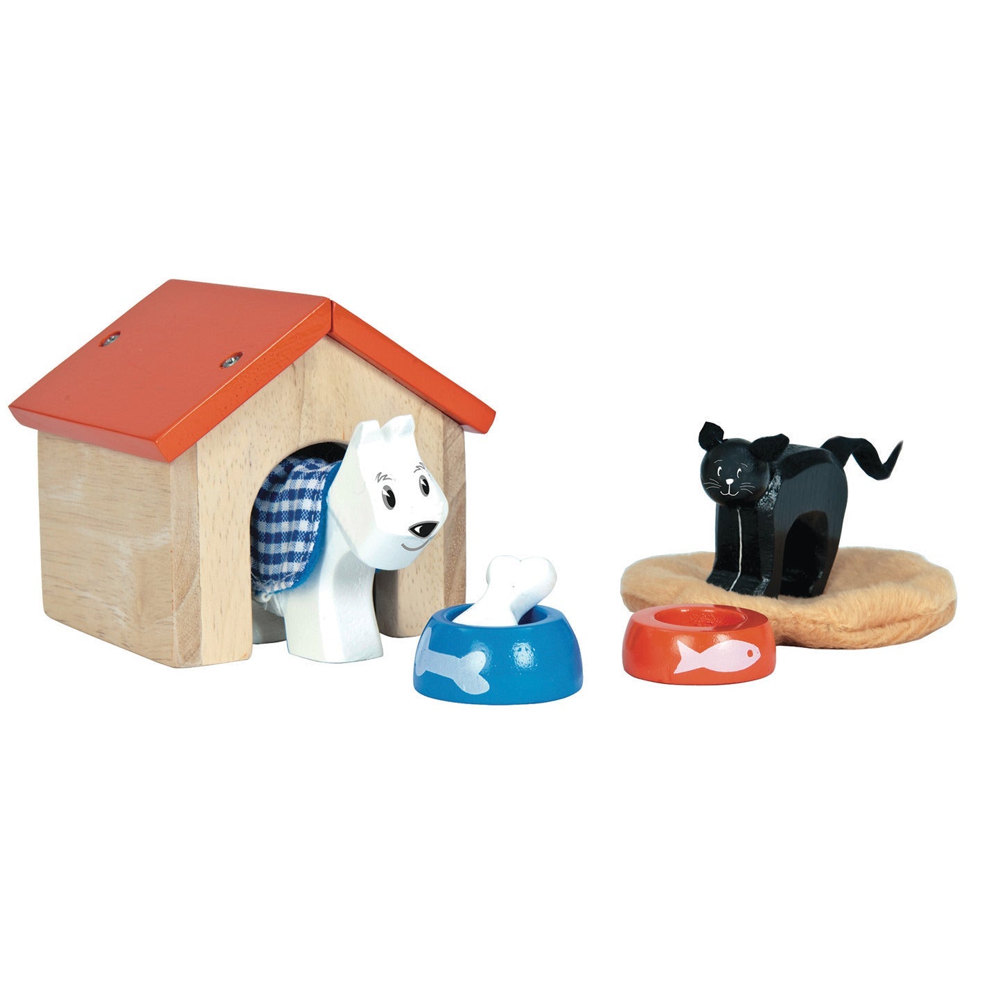 4 Wooden Pets Plus Accesories