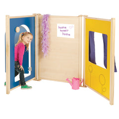 Play Panel Front Door Maple Window