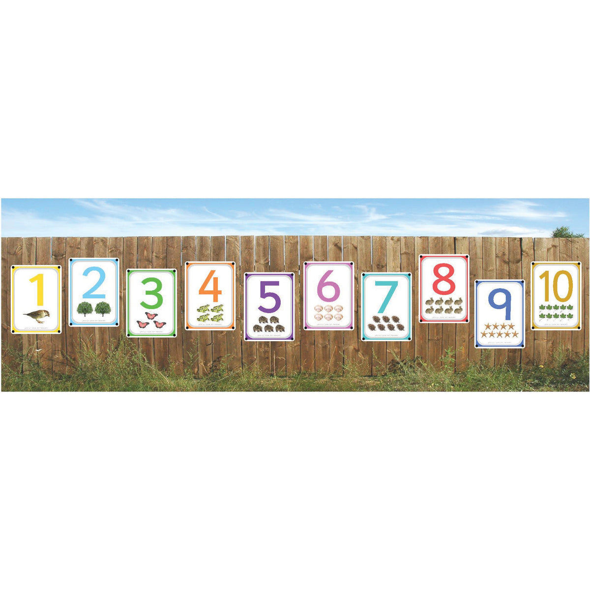 1 To 10 Photo Outdoor L-Board Set