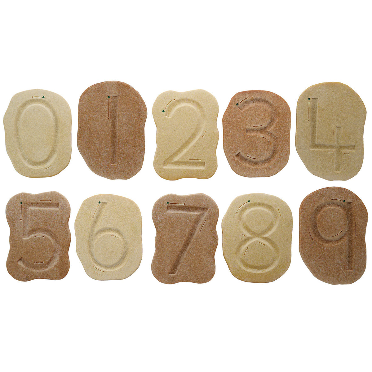 Feels-Write Number Stones Set10