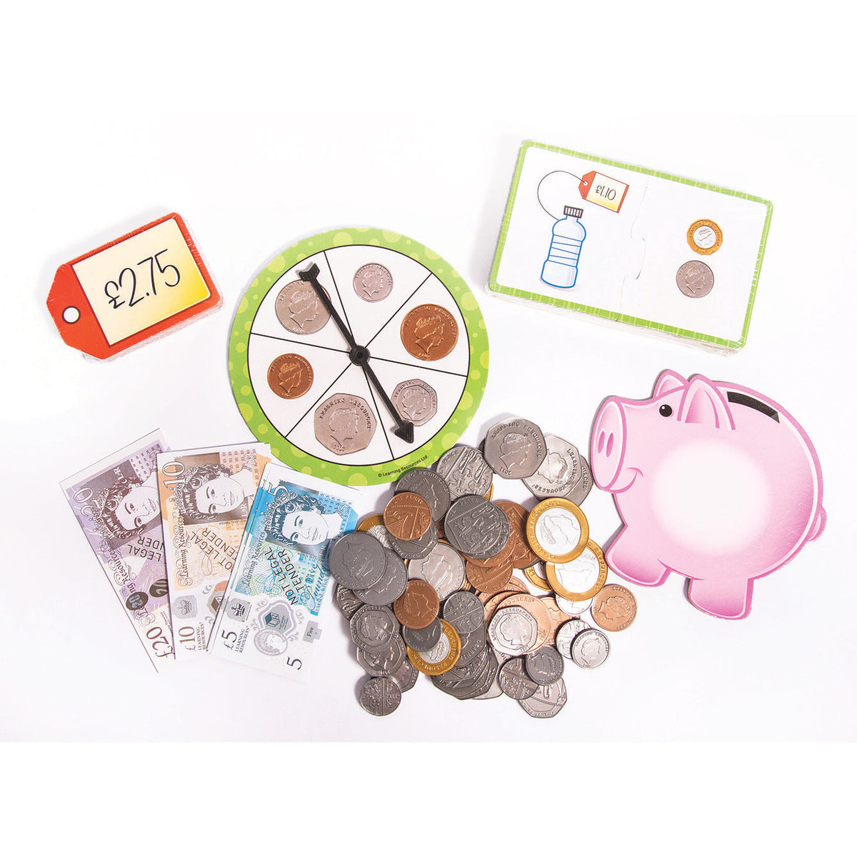 Money Activity Set-104 Pcs