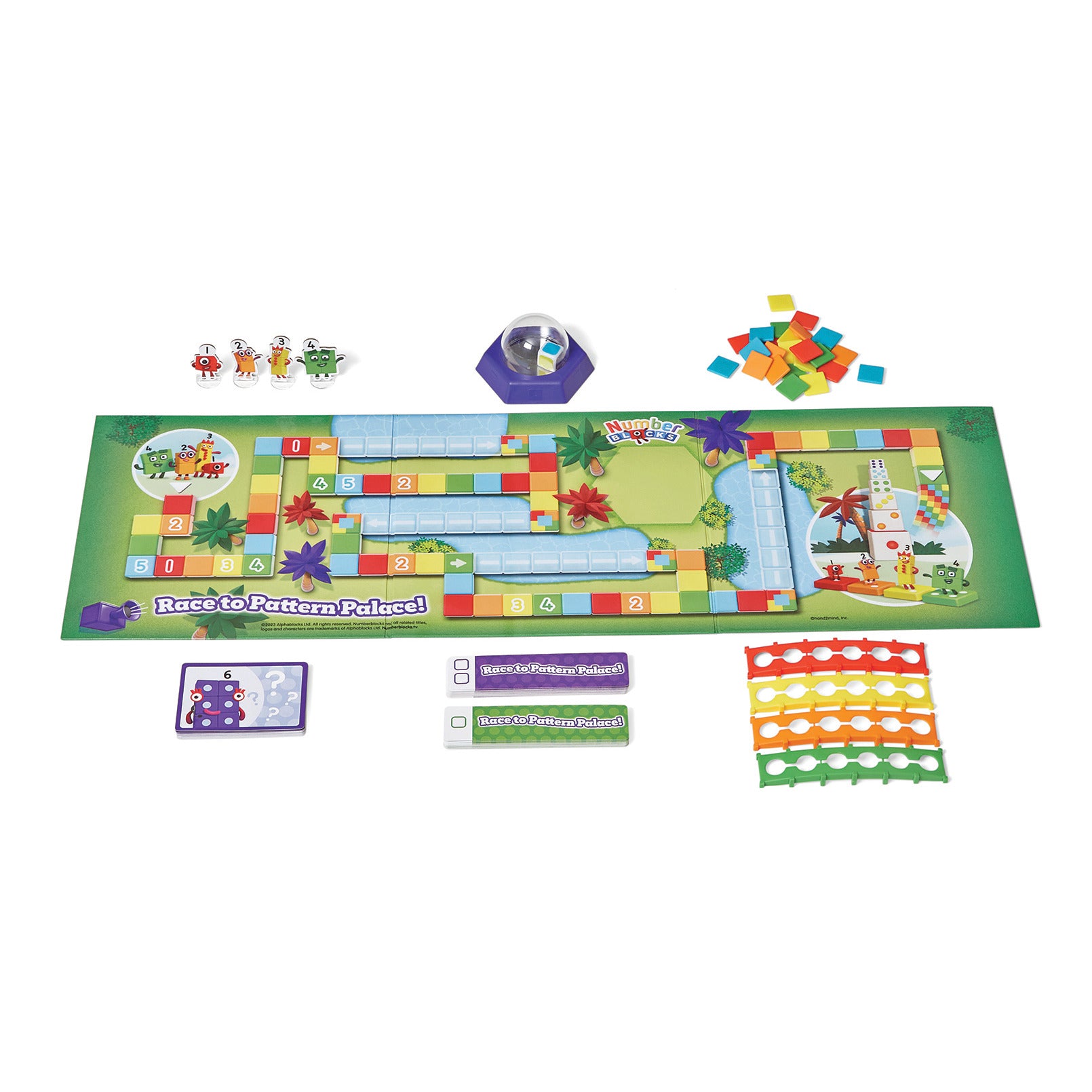 Numberblocksrace To Pattern Palace