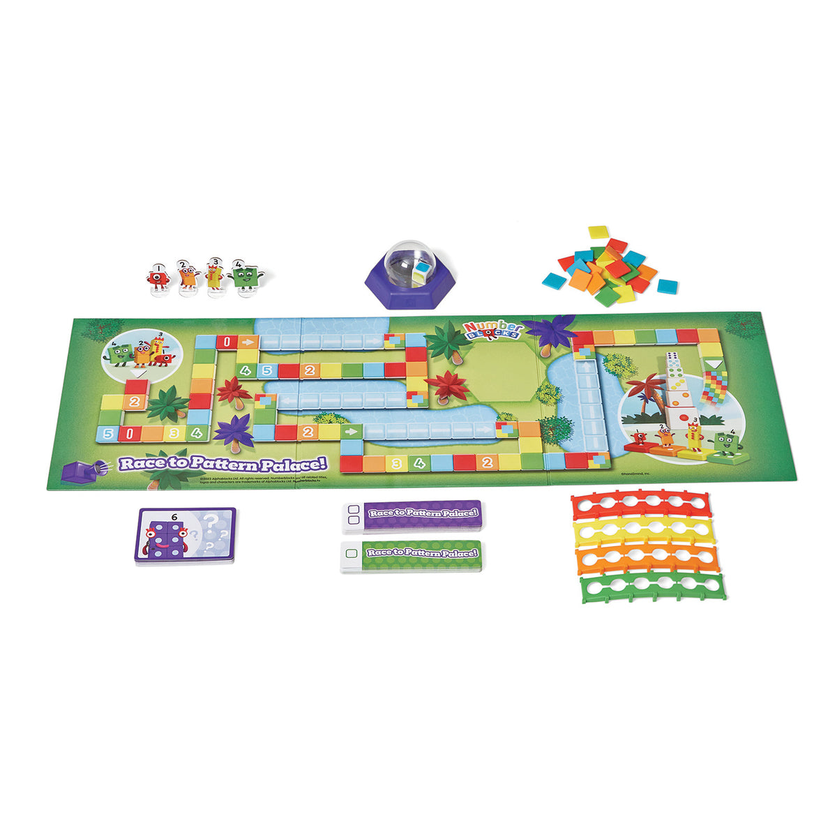 Numberblocksrace To Pattern Palace