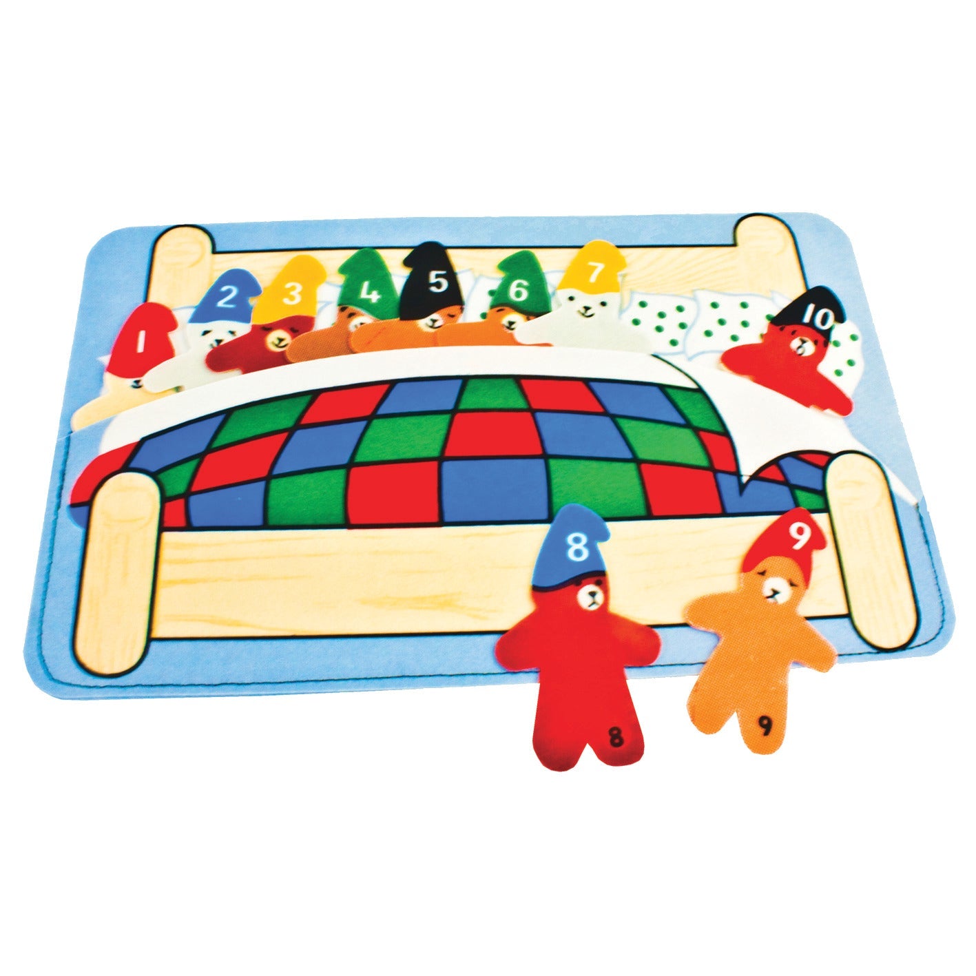 Ten Teds In A Bed