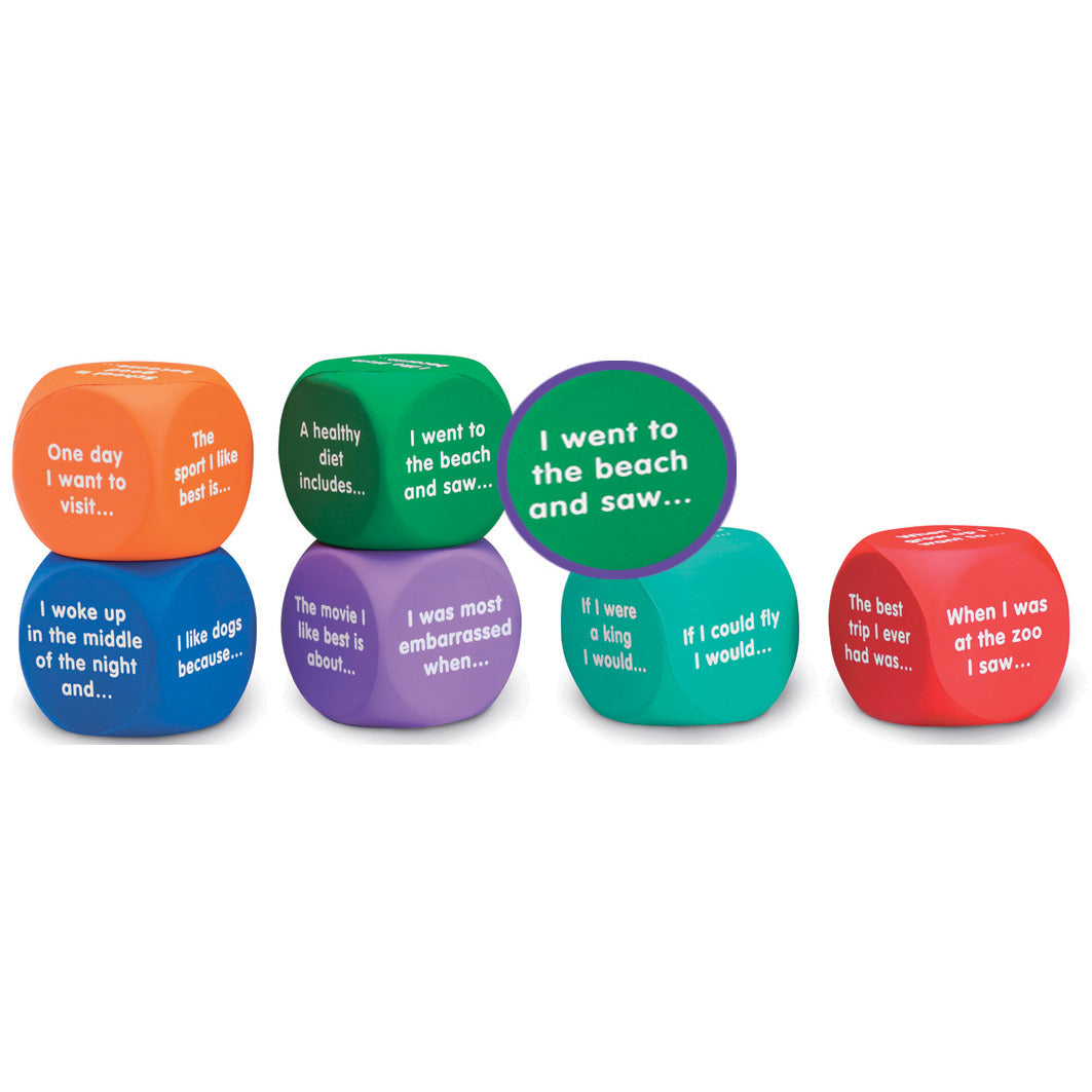 Writing Prompt Cubes Set 6