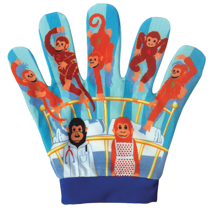Five Little Monkeys-Song Mitts
