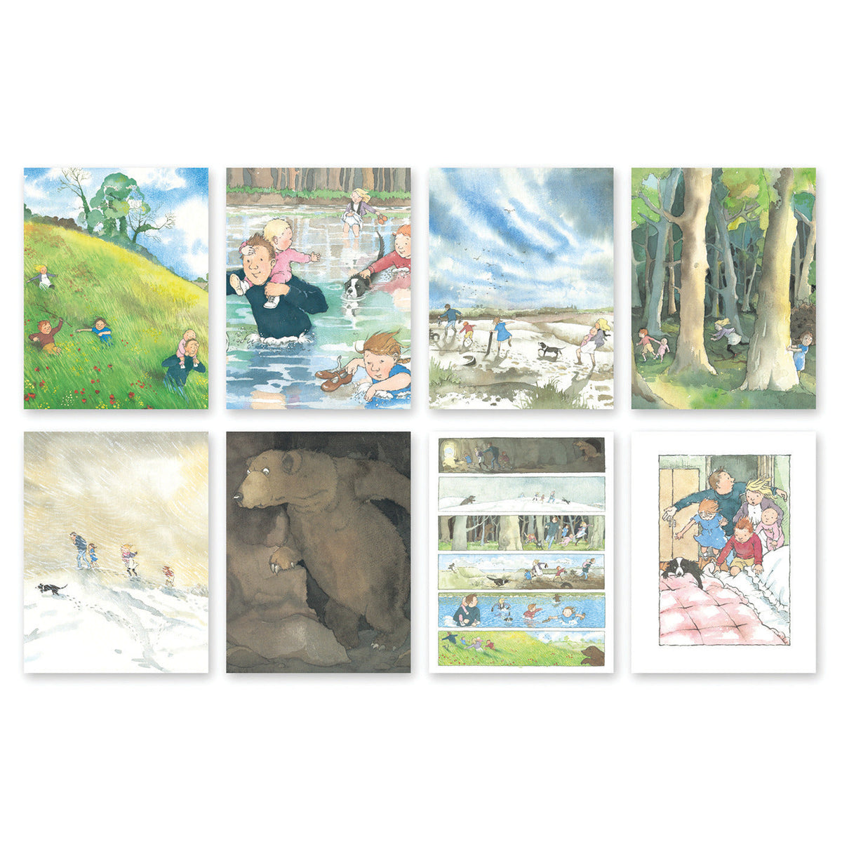 Outdoor Sequencing Card Bear Hunt