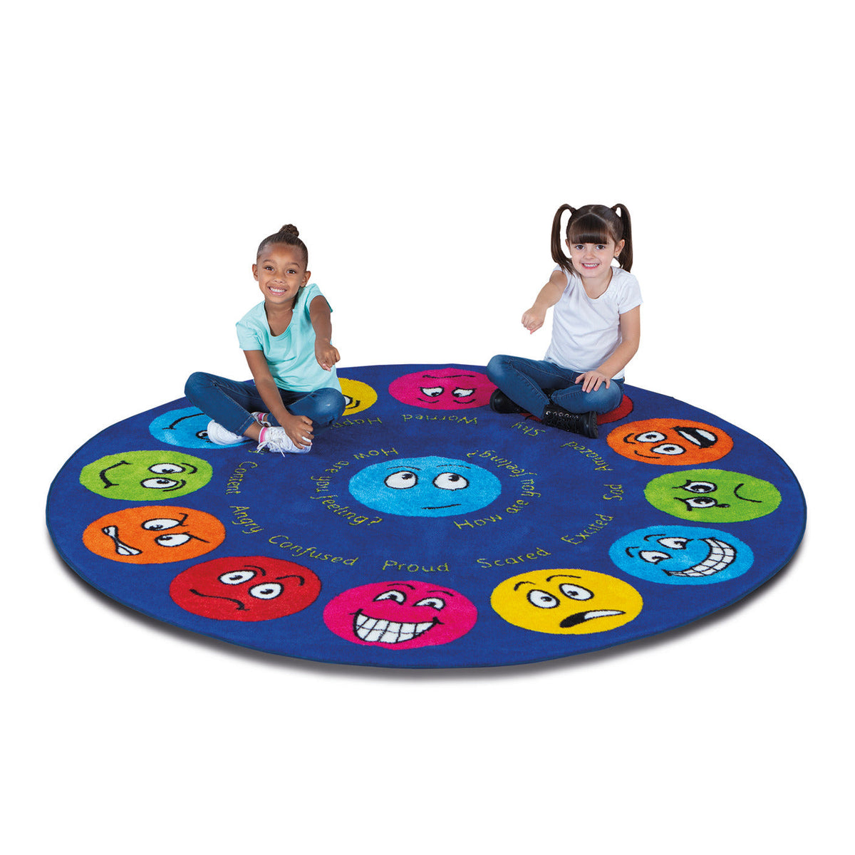 Carpet Circlar Emotions Interactive