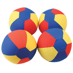 Cloth Covered Balloon Ballsx4