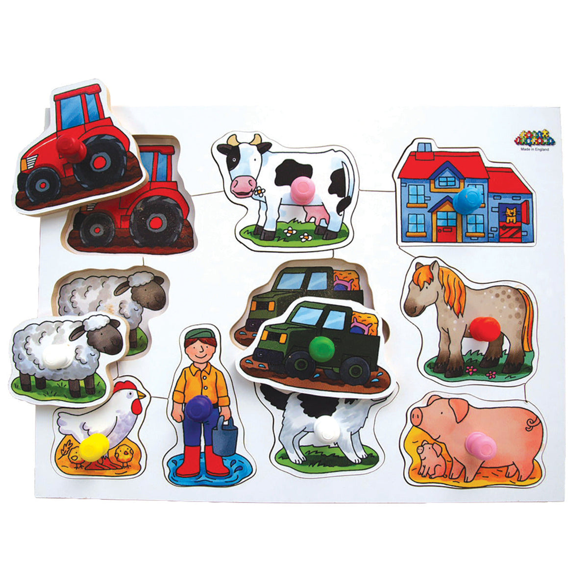 Farm Peg Puzzle