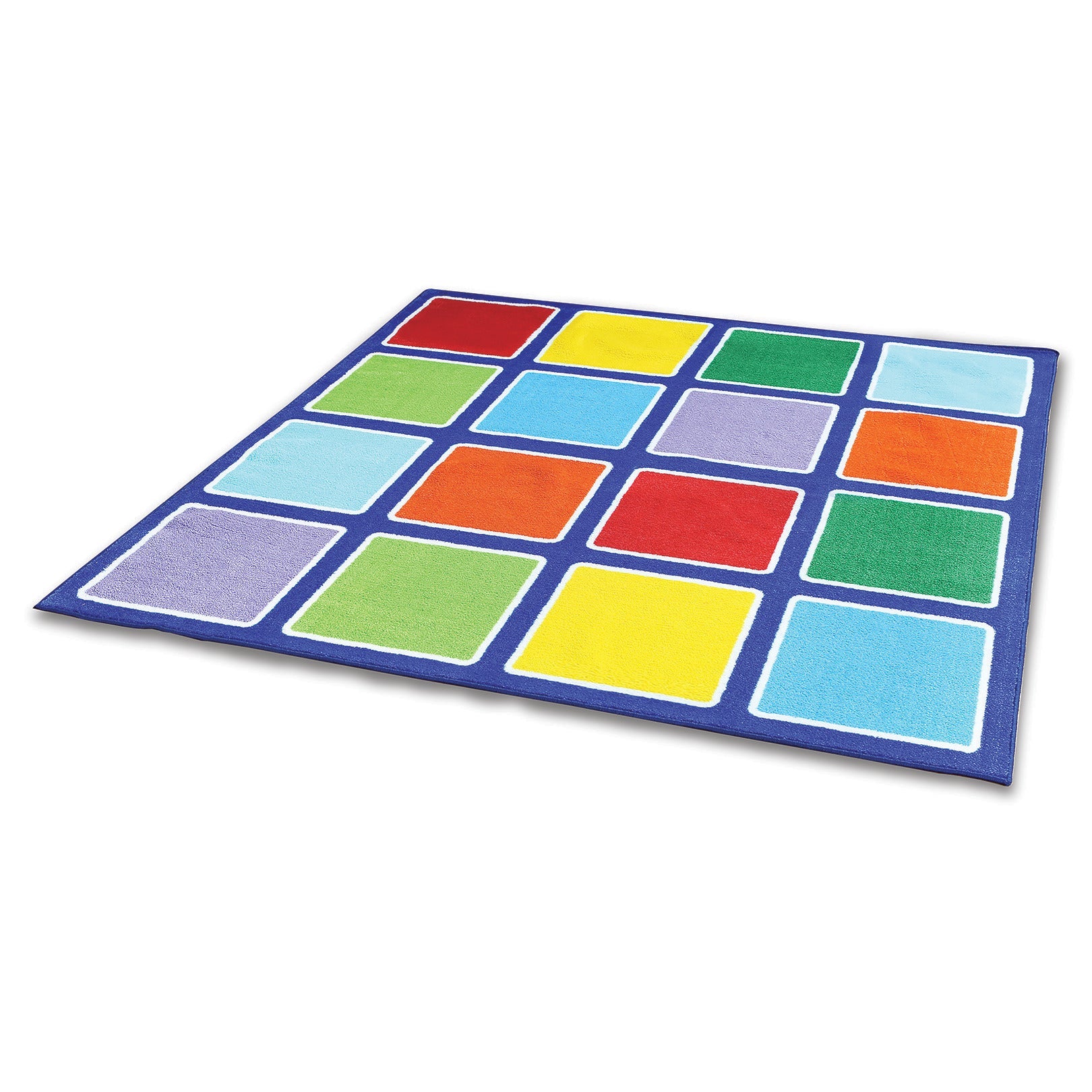 Rainbow Sq Carpet 2X2M