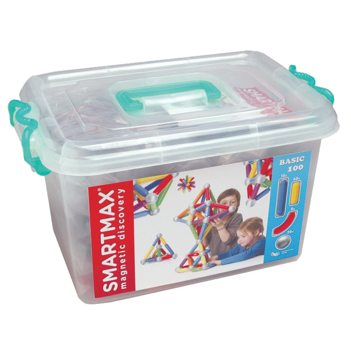 Smartmax Magnetic School Set 100