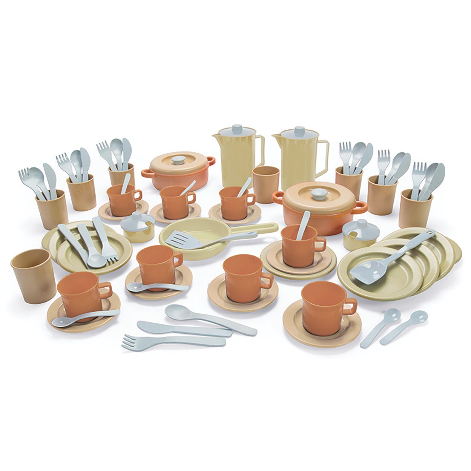 Bioplastic Giant Dinner Set-Pk79