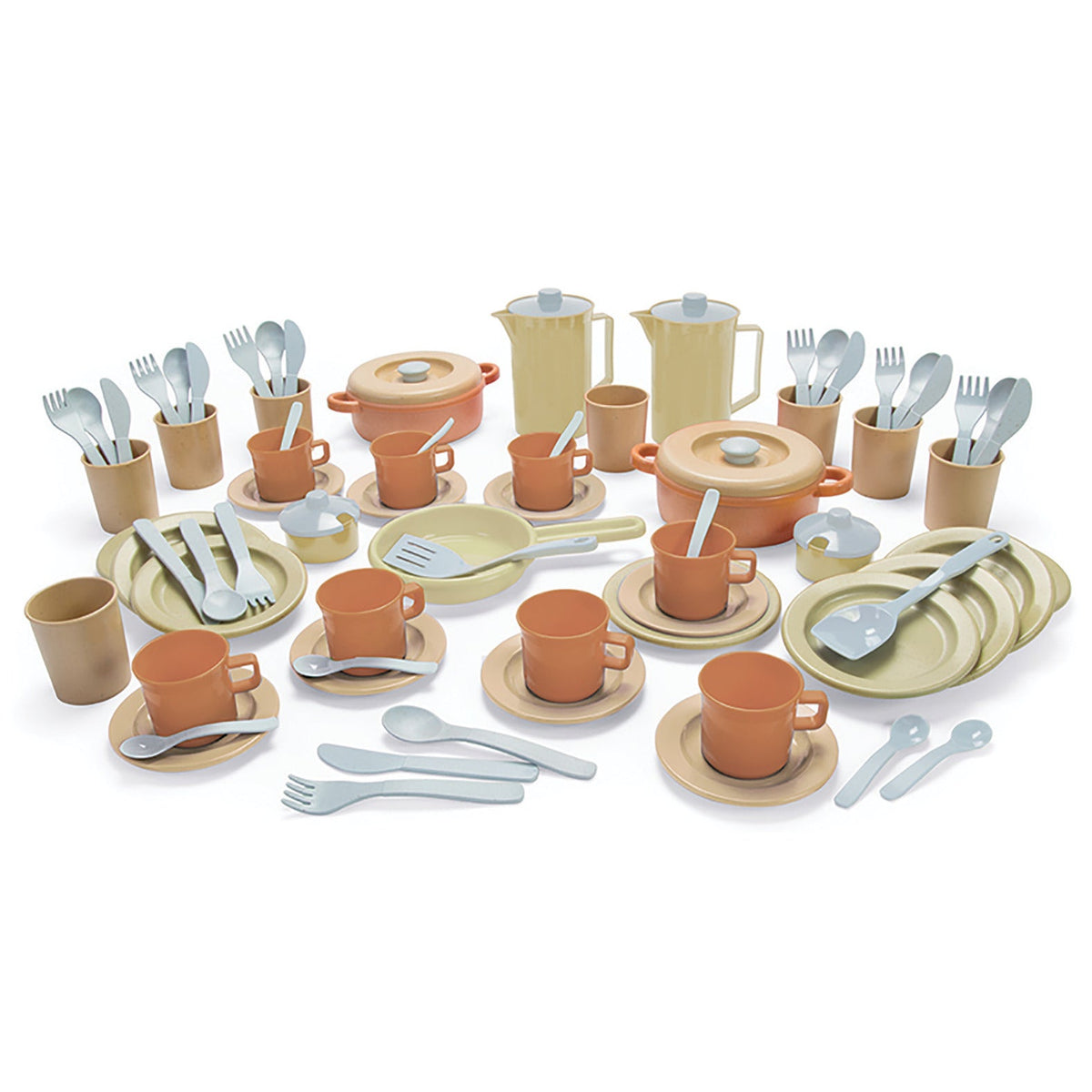 Bioplastic Giant Dinner Set-Pk79