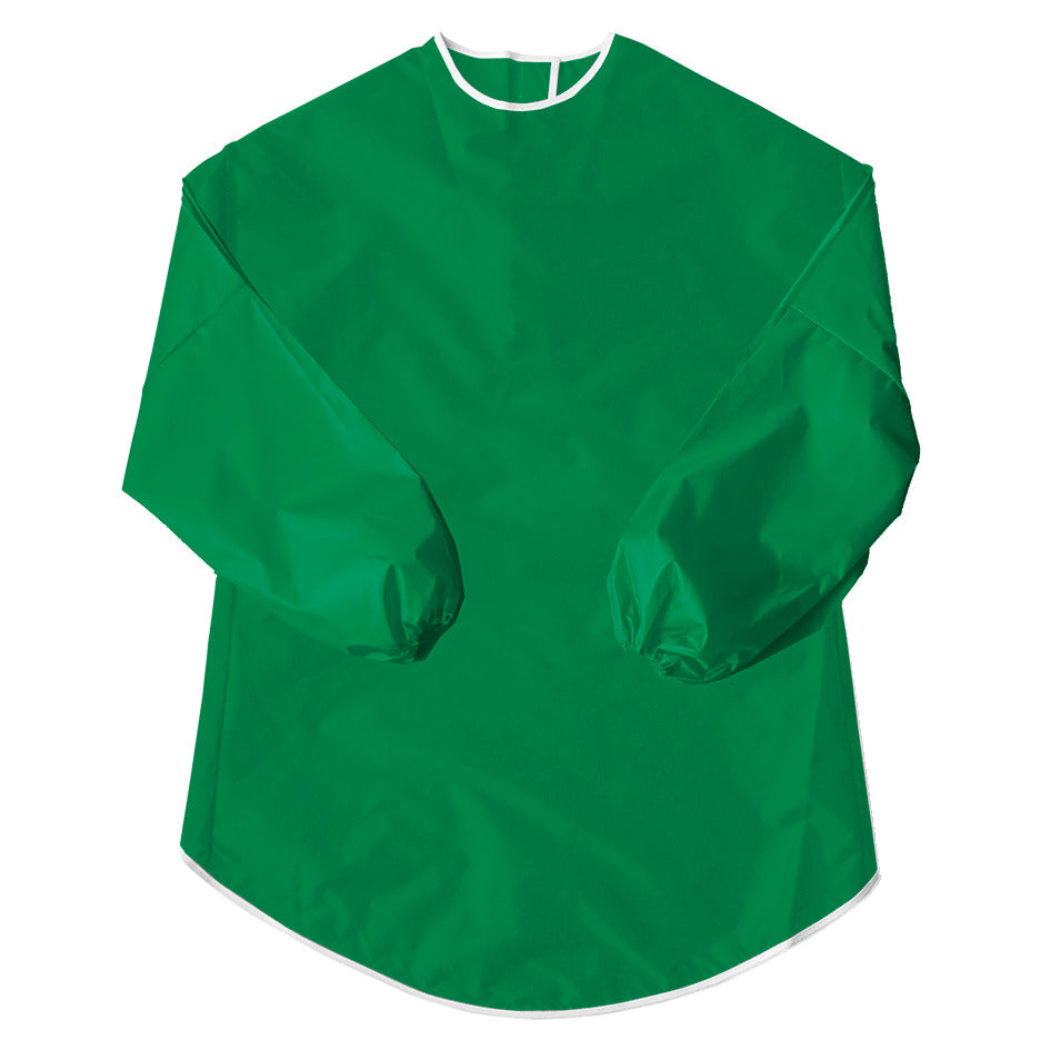 Child Smock L-Sleeve W-P 65Cm Green
