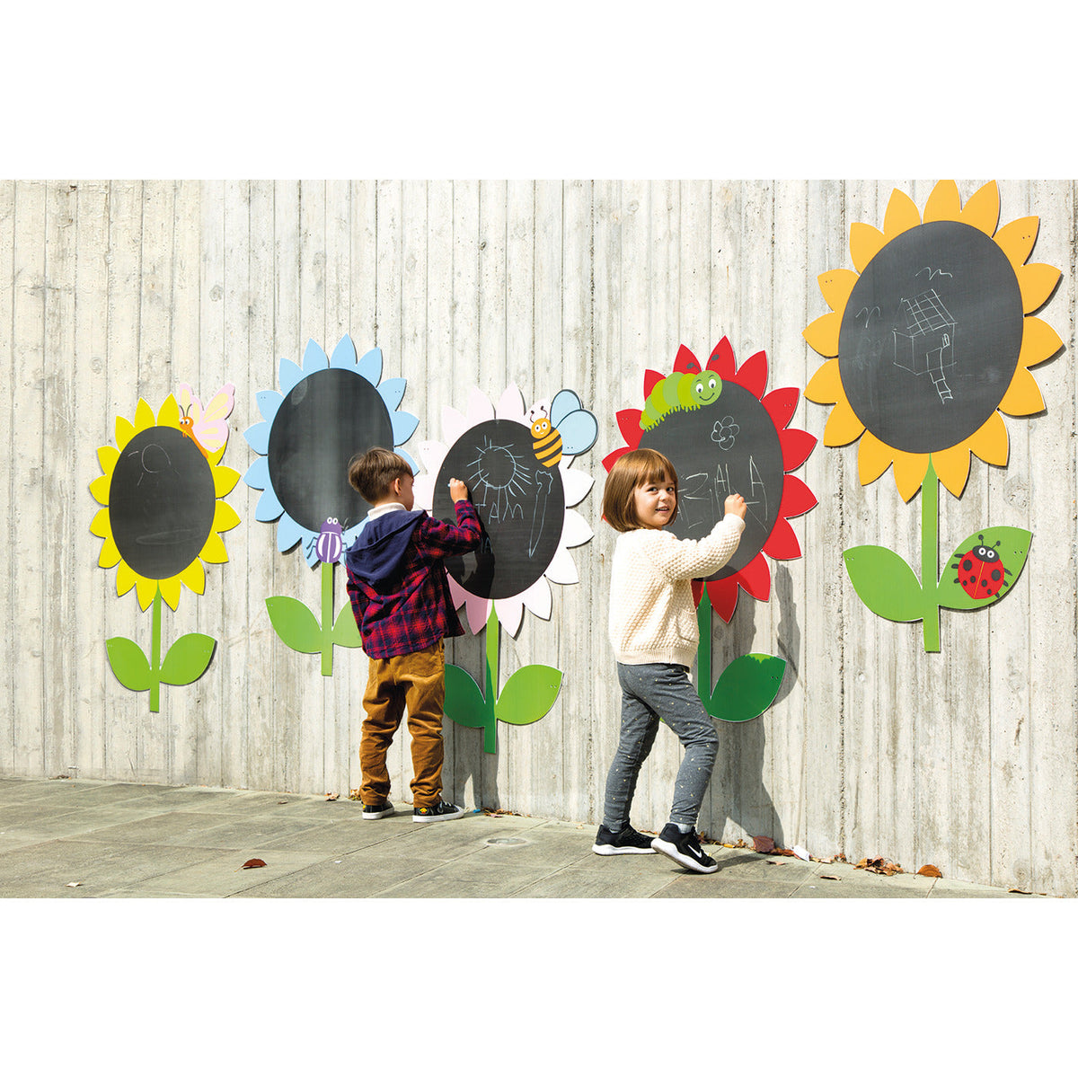 Flowers Chalk Boards-Pk5
