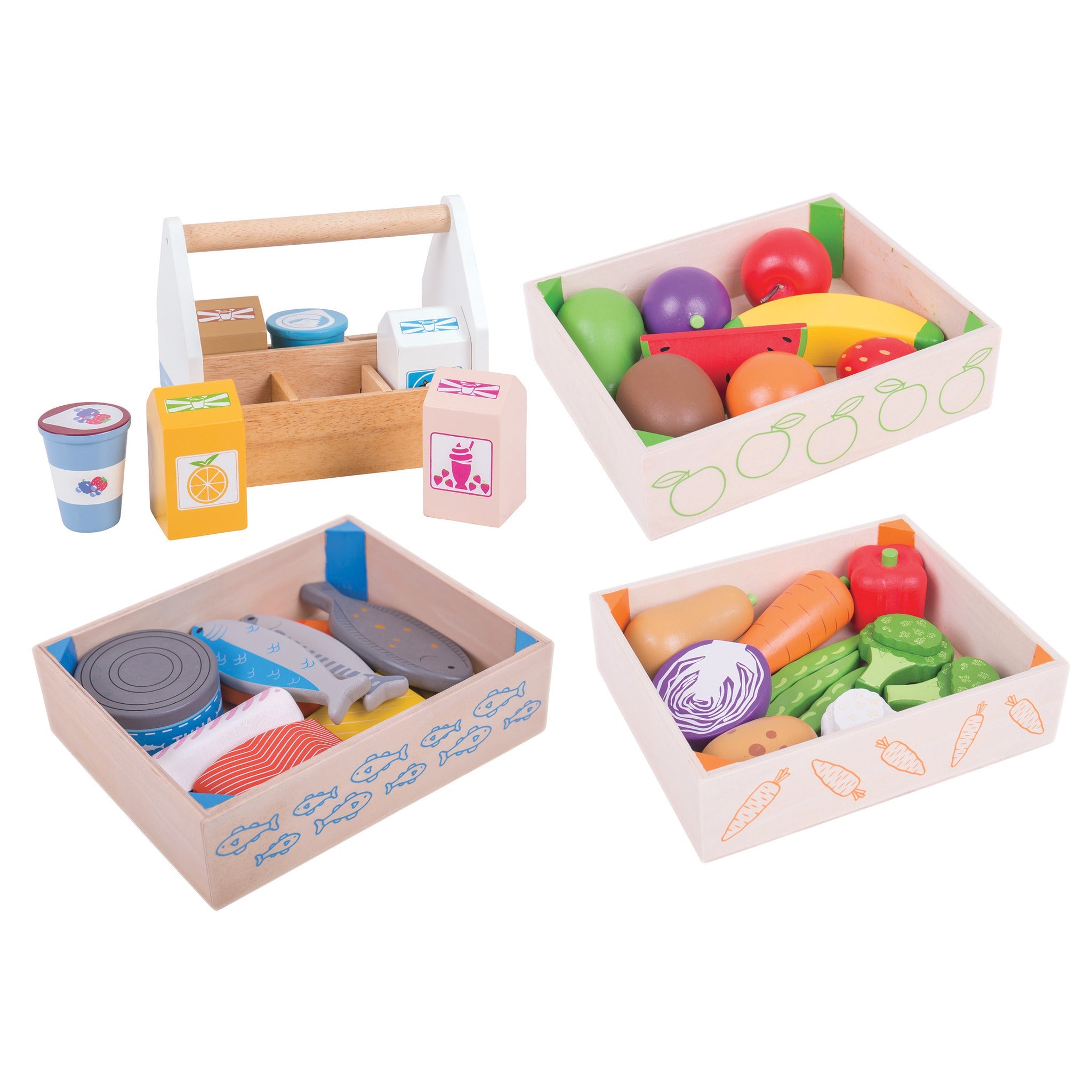 Healthy Eating Set Of 4