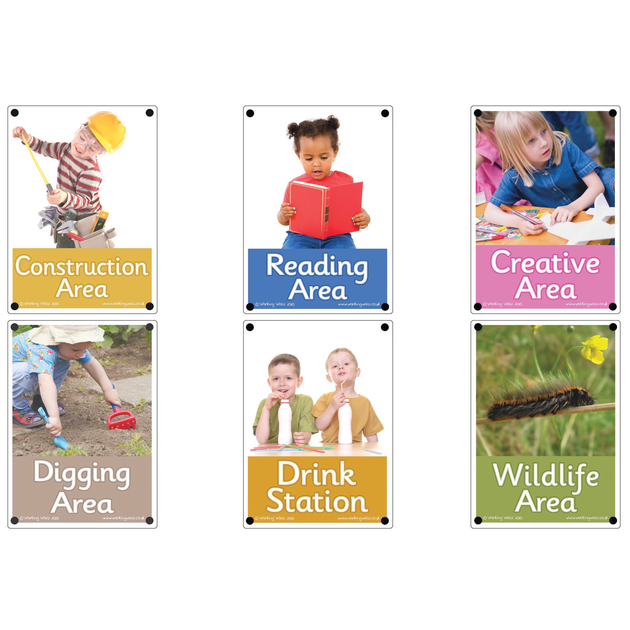 Outdoor Area Signs Set 1.