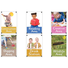 Outdoor Area Signs Set 1.