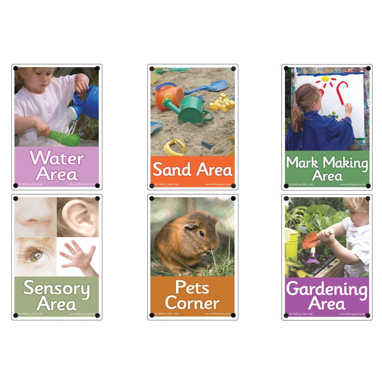 Outdoor Area Signs Set 2