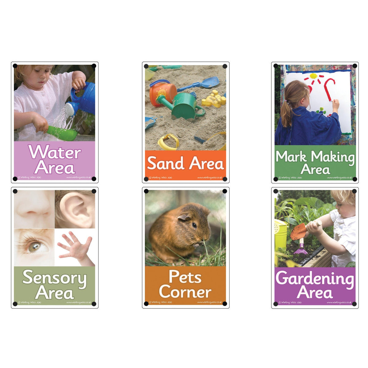 Outdoor Area Signs Set 2