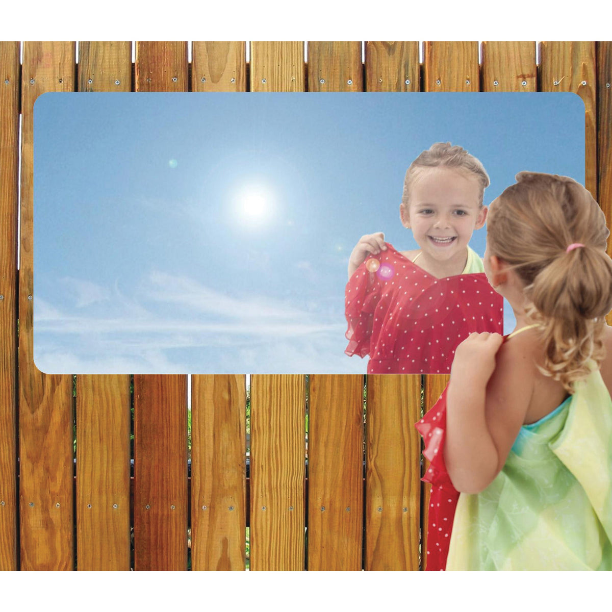 Outdoor Mirror, Chalk -White Board