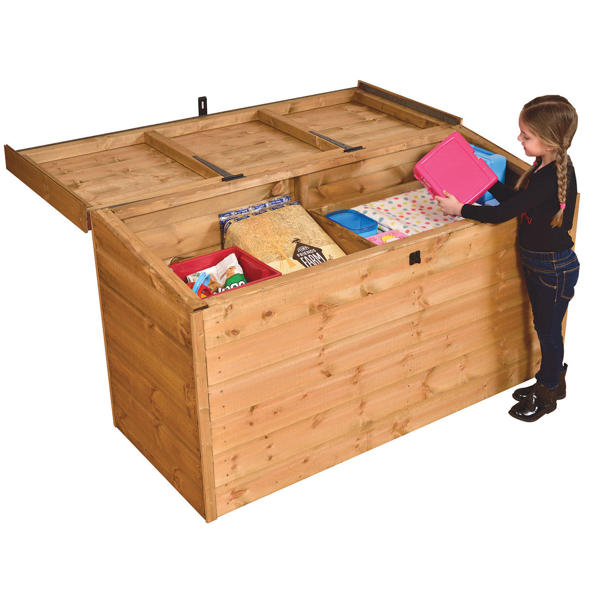 Outdoor Storage Chest Installed