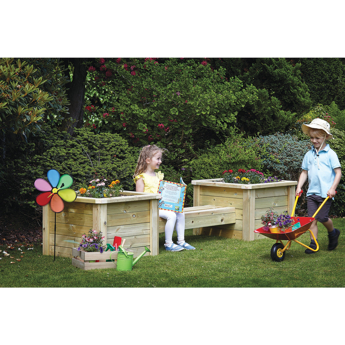 Planter And Bench Combo