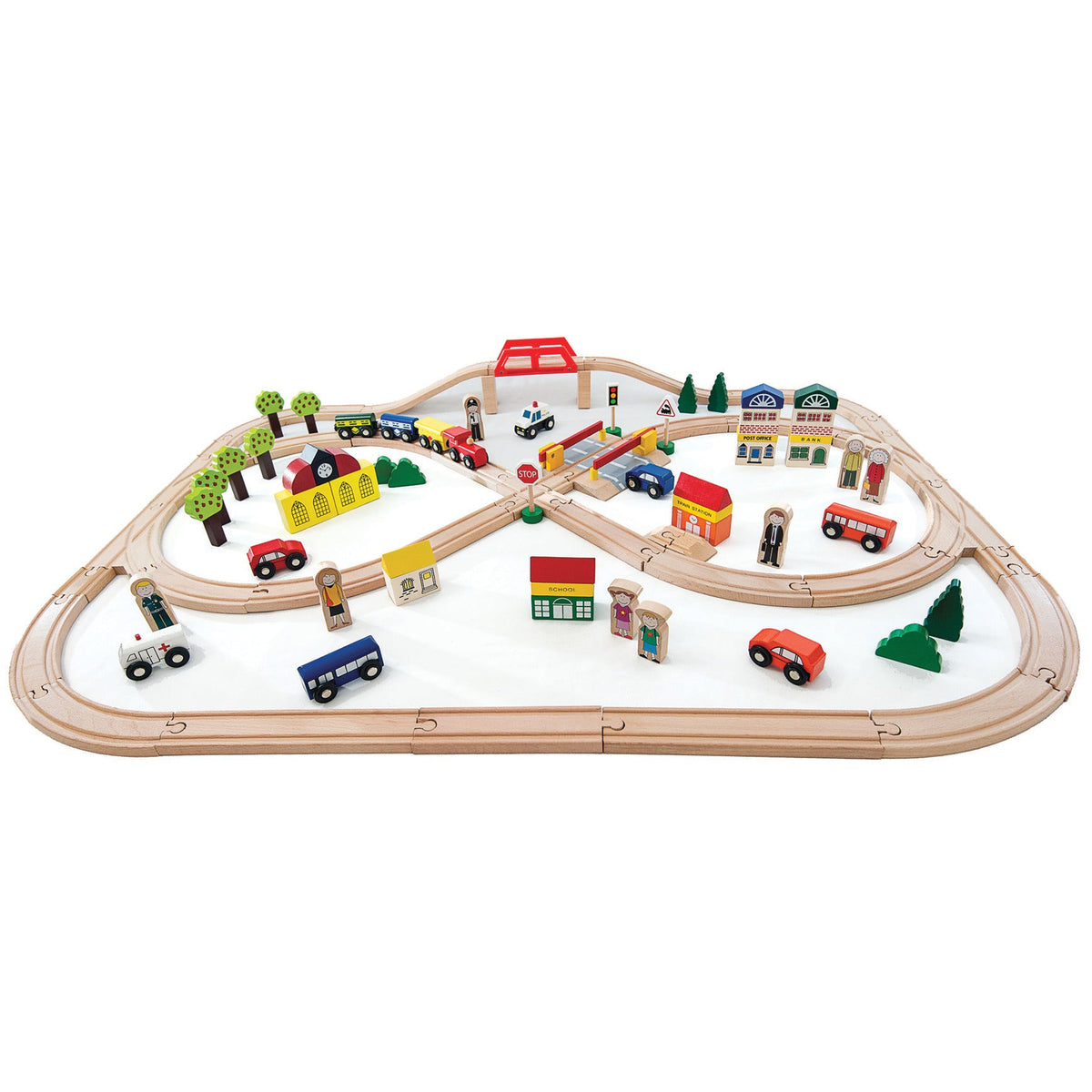 Intl Express Train Set Railway Large Train Set | Eduplan International