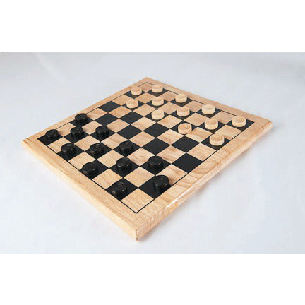 Wooden Draughs Set