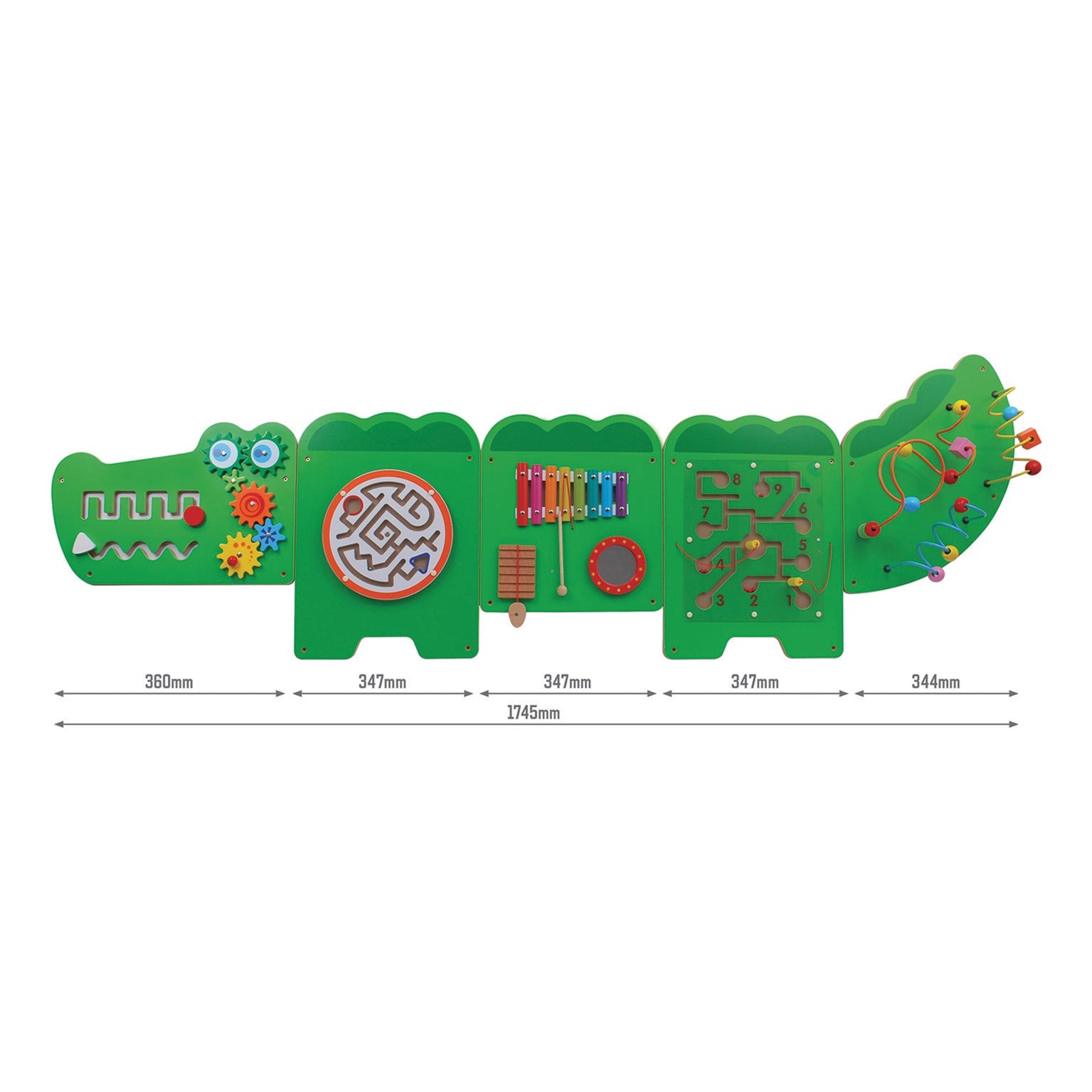 Crocodile Wall Game Panel