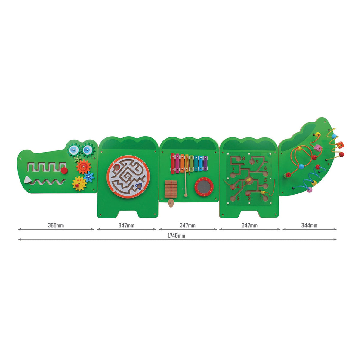 Crocodile Wall Game Panel