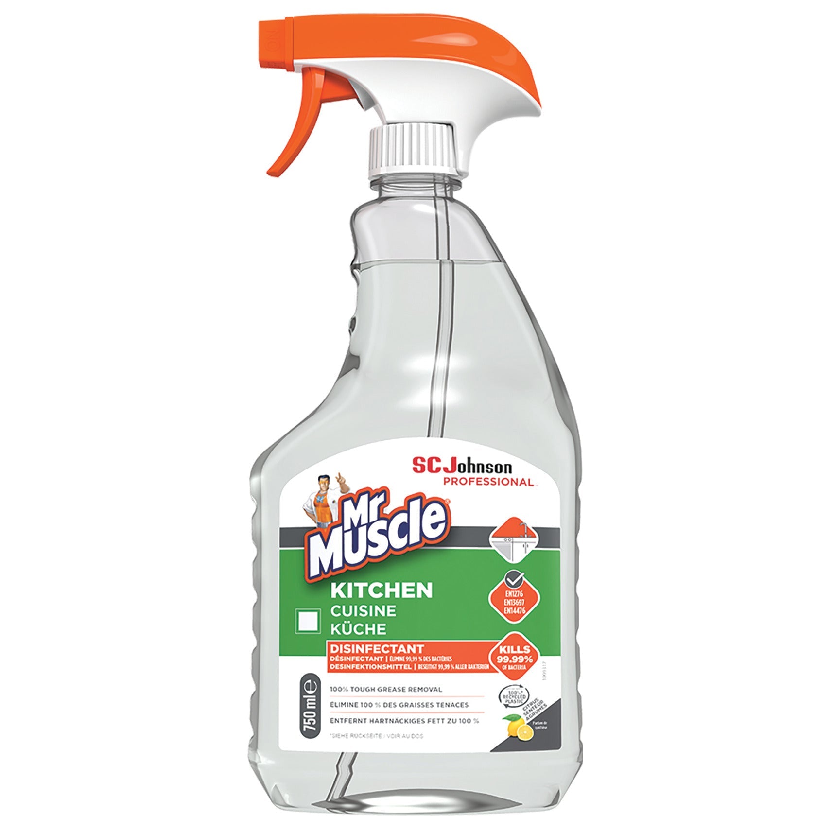 Mr Muscle Lemon Kitch-Clean 6X750Ml