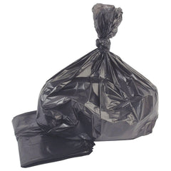 Refuse Sack H-Duty Black Roll Of 25