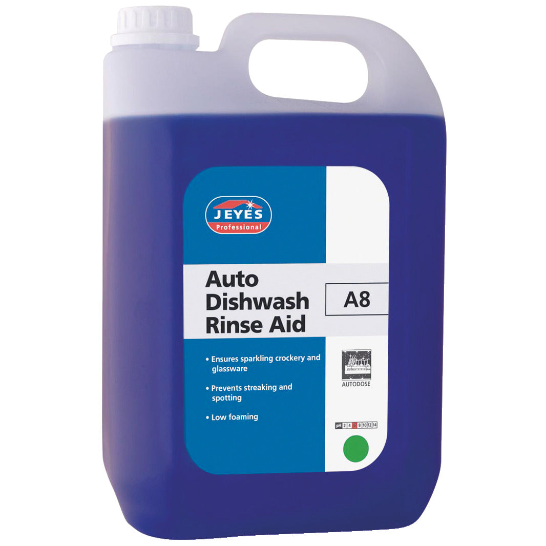 Rinse Aid A8 Auto 5Ltr Each
