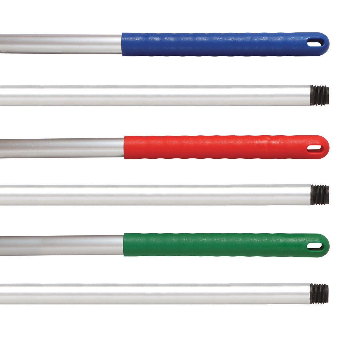 Alum.Handle-Red Handgrip 1300Mm