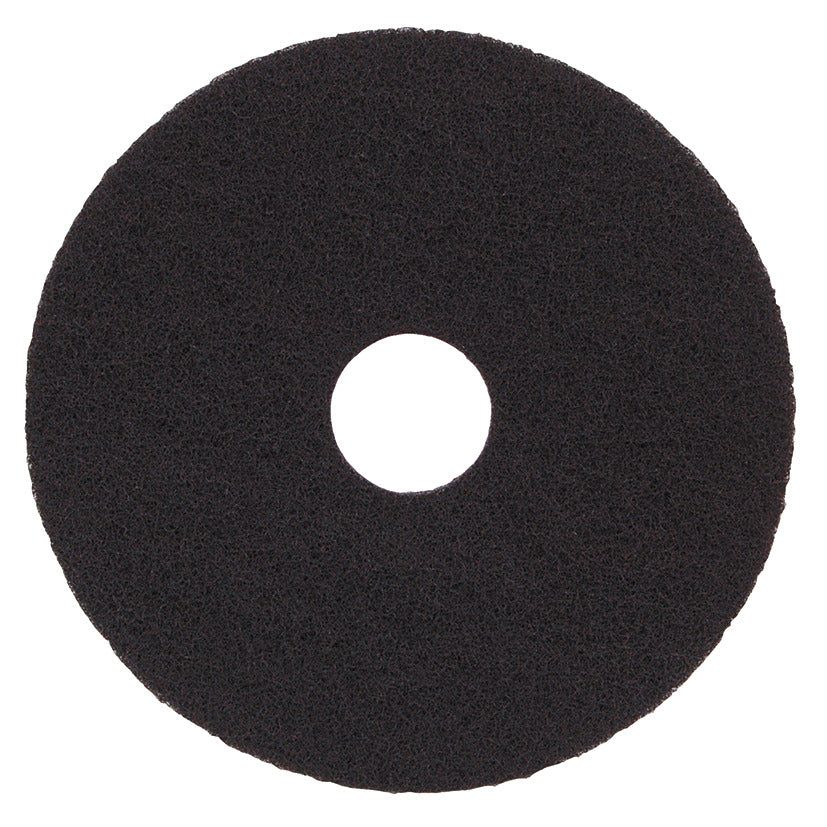 Black Floor Strip. Pad 400Mm Pk5