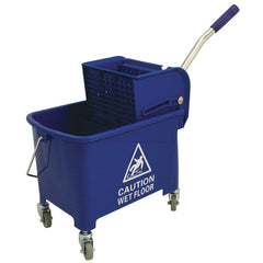 Combo Bucket With Wringer Blue