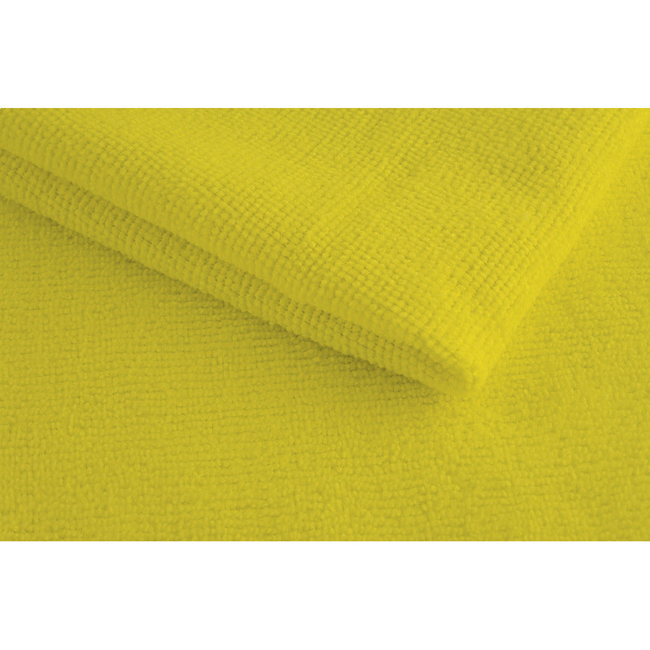 Microfibre Cloths Yellow Pk 5