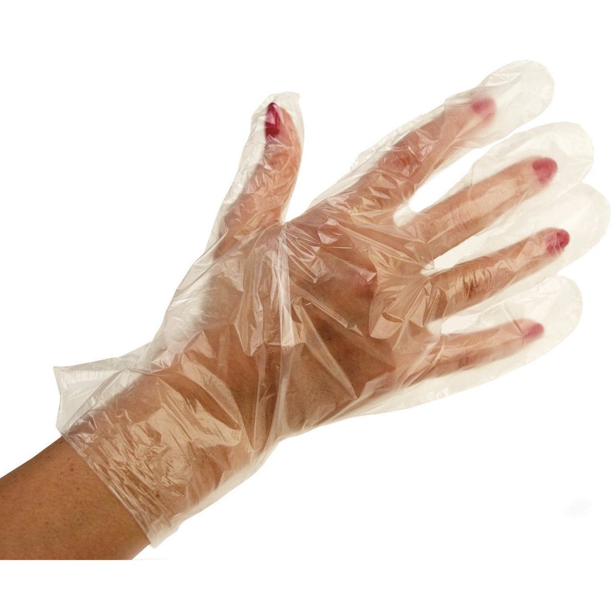 Disposable Glove Polythene Lge P100