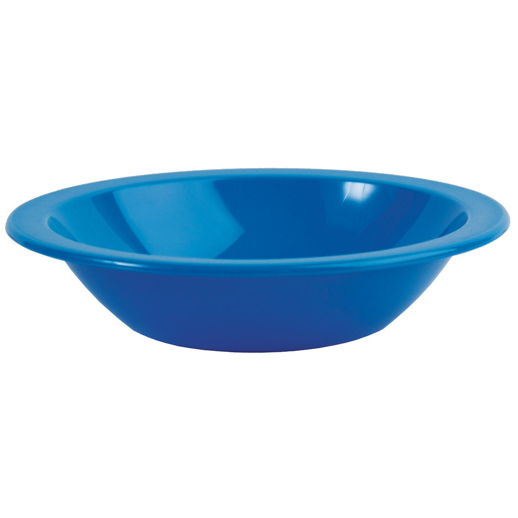 Bowl Oatmeal 6-" Polycarb. Blue