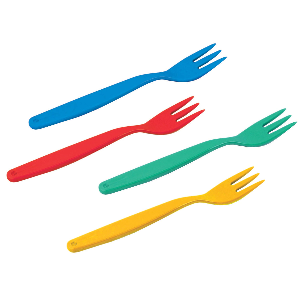 Fork Polycarb Small Pk10 Yellow