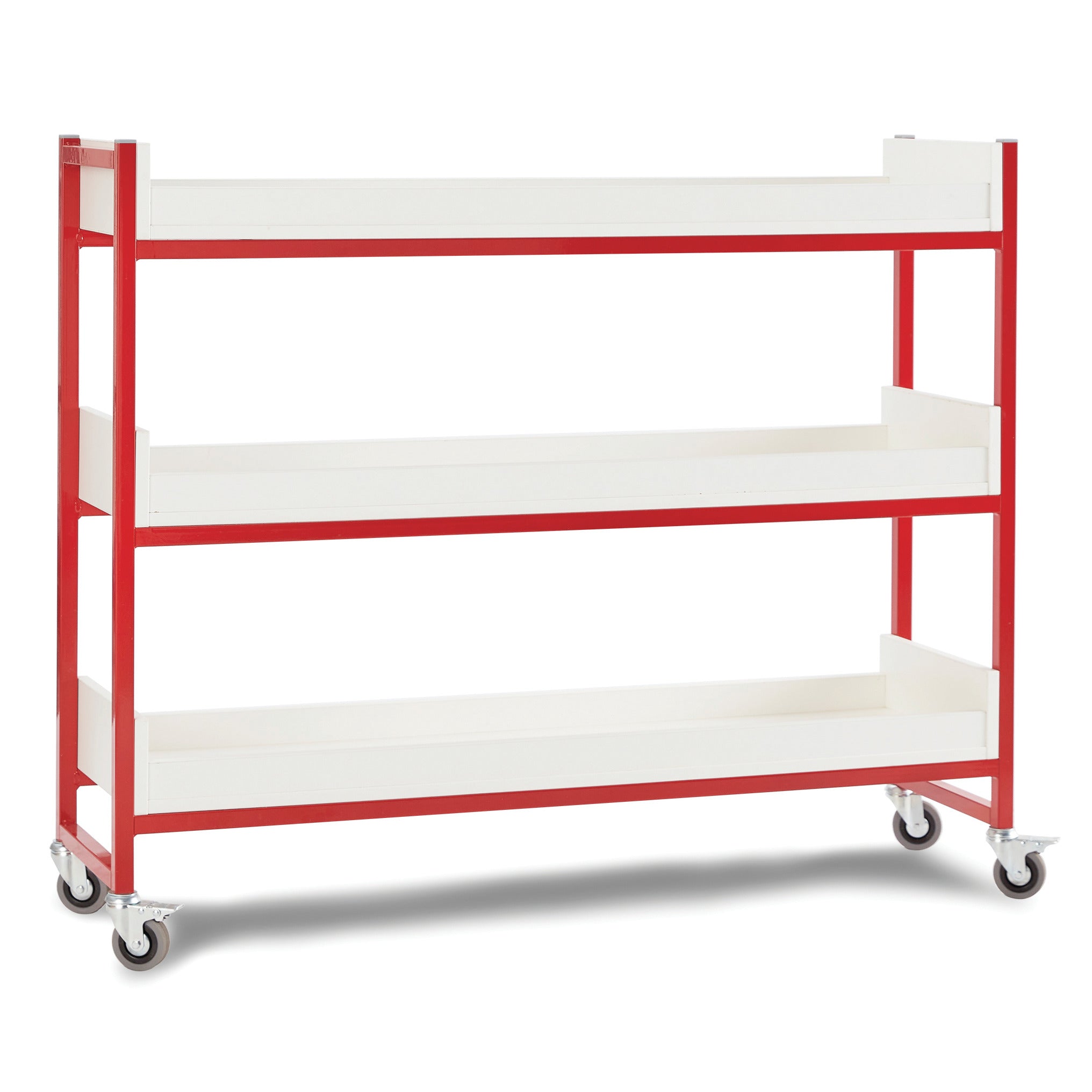 Lunchbox Trolley 30Long Beech-White