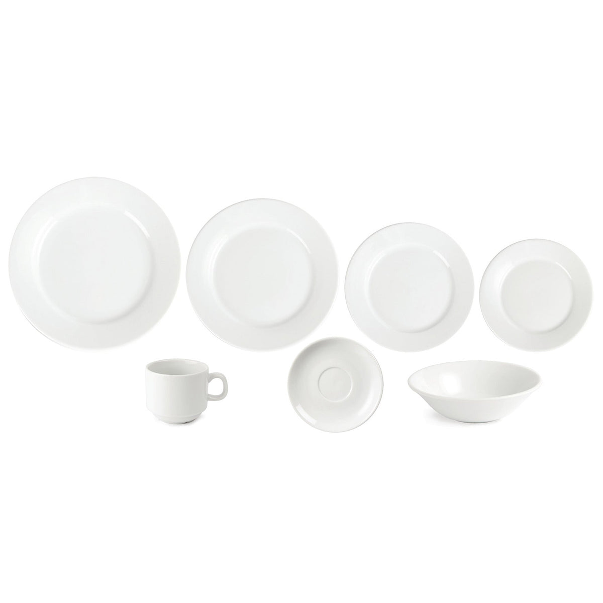 Plate Tart White Churchill 200Mm