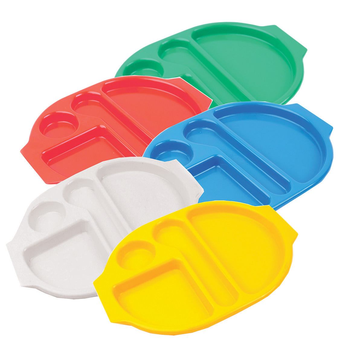 Tray Flight Large Plastic White