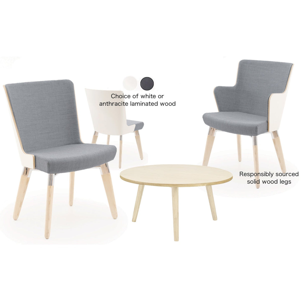 Circ Coffee Table 600Diax435H