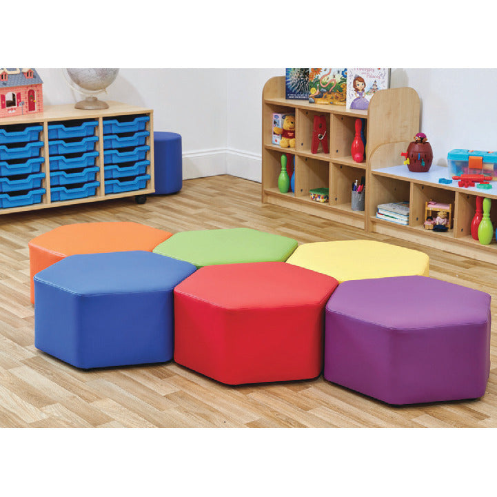 Acorn Hex Foam Seat 350Mm Lemon