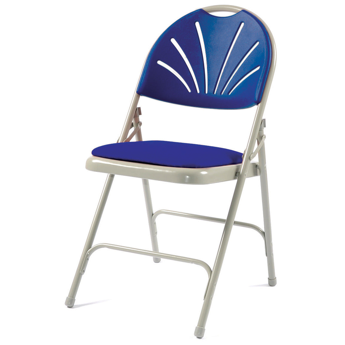 2600 Comf Fold Set8 Uphol Blue N-Lin