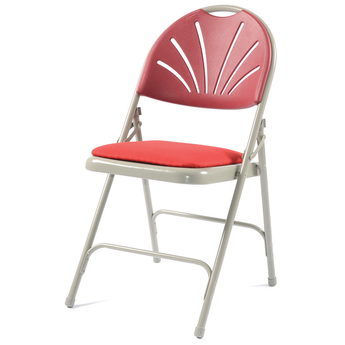 2600 Comf Fold Set8 Uphol Red N-Lin